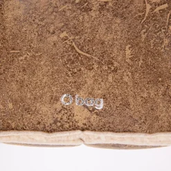 O BAG Sac à main bandoulière amovible fausse fourrure Femme MARRON CLAIR Best