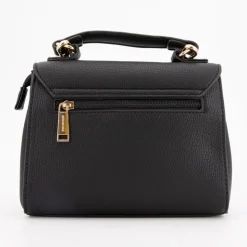 GEORGES RECH Sac à main motif serpent rabia avec double anse 20x18x6cm Femme NOIR Clearance