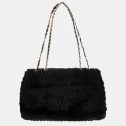 DEELUXE 74 Sac à main 34x12x5cm enza black Femme NOIR New