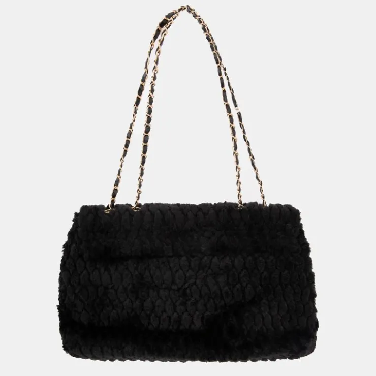 DEELUXE 74 Sac à main 34x12x5cm enza black Femme NOIR New