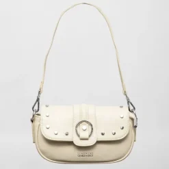 GEORGES RECH Sac à rabat avec anneau argenté taysir 24x5x14cm Femme BLANC ECRU Discount