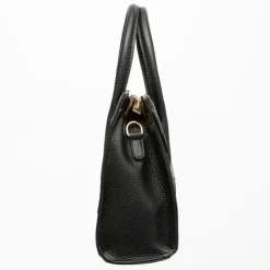 TORRENTE Sac à rabat avec boucle dorée 29x10x23 cm Femme NOIR Sale