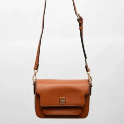 GEORGES RECH Sac à rabat avec clip radja 24x9x16,5 cm Femme MARRON Hot