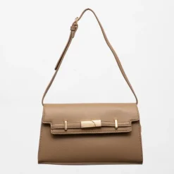 GEORGES RECH Sac à rabat similicuir tallulah 25,5x15,5x6,5cm Femme MARRON CLAIR Clearance