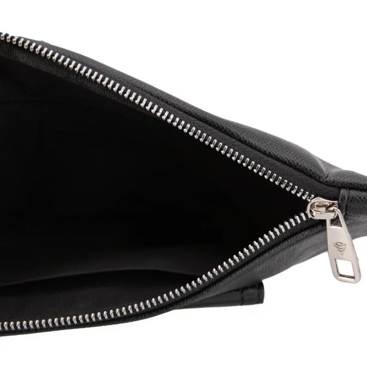 BILL TORNADE Sac banane simili cuir Homme NOIR