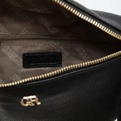 GEORGES RECH Sac banane sigrid anse tissé motit ethnique 27x7x15cm Femme NOIR Best