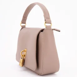 GEORGES RECH Sac bandouliere avec cadenas doré ralia 22x15x7cm Femme MARRON Hot