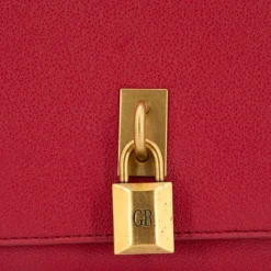 GEORGES RECH Sac bandouliere avec cadenas doré ralia 22x15x7cm Femme ROUGE Outlet