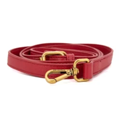 GEORGES RECH Sac bandouliere avec cadenas doré ralia 22x15x7cm Femme ROUGE Outlet
