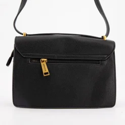 GEORGES RECH Sac bandouliere roselyse motif serpent avec cadenas doré 22x15x8cm Femme NOIR Sale