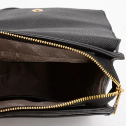 GEORGES RECH Sac bandouliere roselyse motif serpent avec cadenas doré 22x15x8cm Femme NOIR Sale