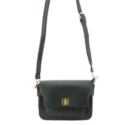 GEORGES RECH Sac bandouliere similicuir motif serpent clippé avec anse amovible radja 22x15x7cm Femme VERT FONCE Best