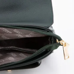 GEORGES RECH Sac bandouliere similicuir motif serpent clippé avec anse amovible radja 22x15x7cm Femme VERT FONCE Best
