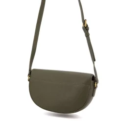 GEORGES RECH Sac bandoulière motif serpent romelie avec cadenas décoratif doré 27x15x7cm Femme KAKI Outlet