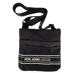 PEPE JEANS Sac bandoulière réglable jesse London 22x22x3,5cm Homme NOIR Hot