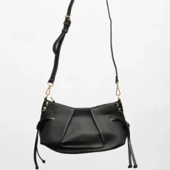 GEORGES RECH Sac besace thu 28x11x17cm anse amovible Femme NOIR Hot