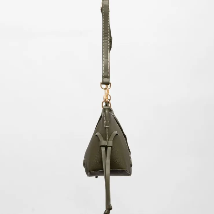 GEORGES RECH Sac besace thu 28x11x17cm anse amovible Femme KAKI Clearance