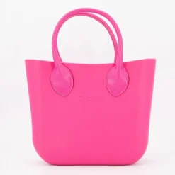 O BAG Sac cabas en plastique avec poche en tissu 35c28x10cm Femme ROSE Online