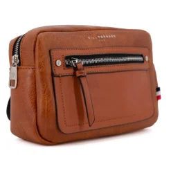 BILL TORNADE Sac ceinture similicuir texturé 26x16x5cm Homme MARRON Best