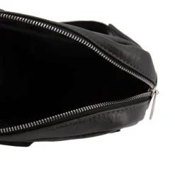 BILL TORNADE Sac ceinture similicuir texturé 26x16x5cm Homme GRIS FONCE Discount