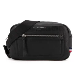 BILL TORNADE Sac ceinture similicuir texturé 26x16x5cm Homme NOIR Online