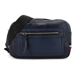 BILL TORNADE Sac ceinture similicuir texturé 26x16x5cm Homme BLEU FONCE Sale