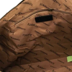 TORRENTE Sac de voyage tressé avec anse amovible Mixte NOIR