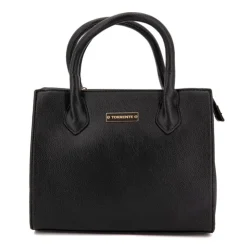TORRENTE Sac double anse petit modele 25x20x9cm Femme NOIR Sale