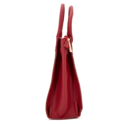 TORRENTE Sac double camel grand modele 32x30x12 cm Femme ROUGE Online