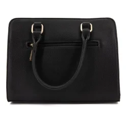 TORRENTE Sac double camel petit modele 27x20x8 cm Femme NOIR Sale