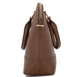 TORRENTE Sac double petit modèle 30x24x10cm Femme MARRON FONCE New