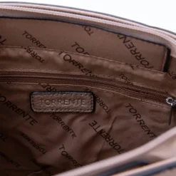 TORRENTE Sac double taupe petit modele tos-a24014 Femme MARRON CLAIR Discount