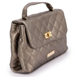 TORRENTE Sac matelassé petit format avec poigné fermeture doré Femme BRONZE Sale
