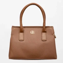 GEORGES RECH Sac motif effet serpent tanzila 24x9x16cm Femme MARRON Hot