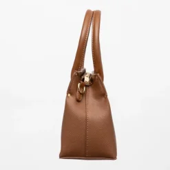 GEORGES RECH Sac motif effet serpent tanzila 24x9x16cm Femme MARRON Hot