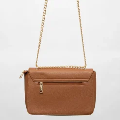 GEORGES RECH Sac pochette solenn similicuir 29x9x18 cm Femme MARRON Clearance