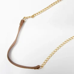 GEORGES RECH Sac pochette solenn similicuir 29x9x18 cm Femme MARRON Clearance