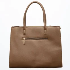 TORRENTE Sac shopper double grand modèle imprimé serpent 35x14x27cm Femme MARRON FONCE Outlet