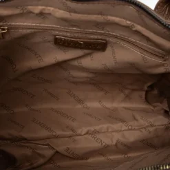 TORRENTE Sac shopper double grand modèle imprimé serpent 35x14x27cm Femme MARRON FONCE Outlet