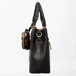 GEORGES RECH Sac shopper teresita 22,5x10x21,5cm Femme NOIR Hot