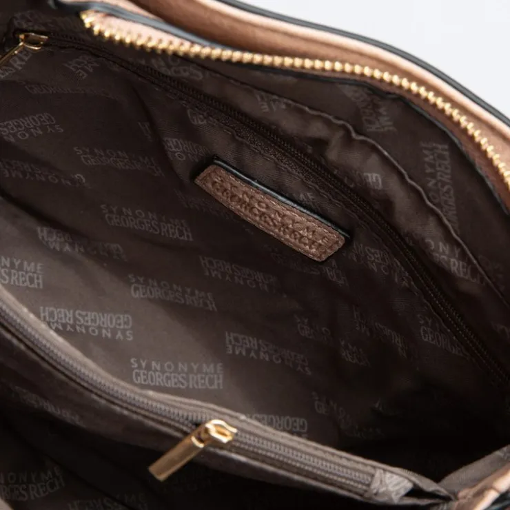 GEORGES RECH Sac shopper teresita 22,5x10x21,5cm Femme ROSE CLAIR