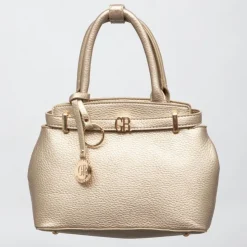 GEORGES RECH Sac Théa similicuir effet serpent avec anse amovible 31x9x18,5 cm Femme OR Discount