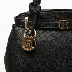 GEORGES RECH Sac Théa similicuir effet serpent avec anse amovible 31x9x18,5 cm Femme NOIR Discount