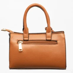 GEORGES RECH Sac thiffany avec porte clé doré avec médaillon 22x5x15cm Femme MARRON Online