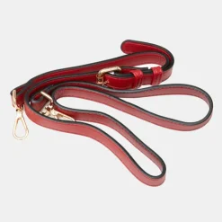 GEORGES RECH Sac thiffany avec porte clé doré avec médaillon 22x5x15cm Femme ROUGE Sale