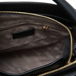 GEORGES RECH Sac tracie trapèze similicuir effet serpent 34,5x13x24cm Femme NOIR Sale