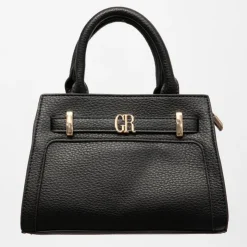 GEORGES RECH Sac trapèze tammaro 23x9x16,5cm similicuir grainé Femme NOIR Best