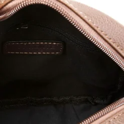 TORRENTE Sacoche avec anse ajustable similicuir 26x30x8cm Homme MARRON FONCE Best