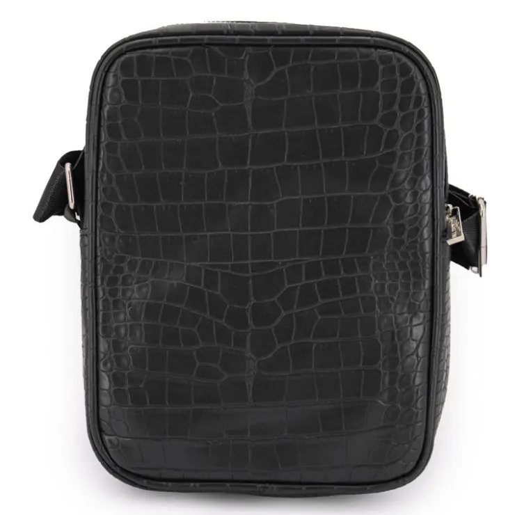 BILL TORNADE Sacoche bandoulière croco Homme NOIR Hot