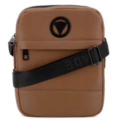 BILL TORNADE Sacoche motif reptile 25x20x4,5cm Mixte MARRON Clearance